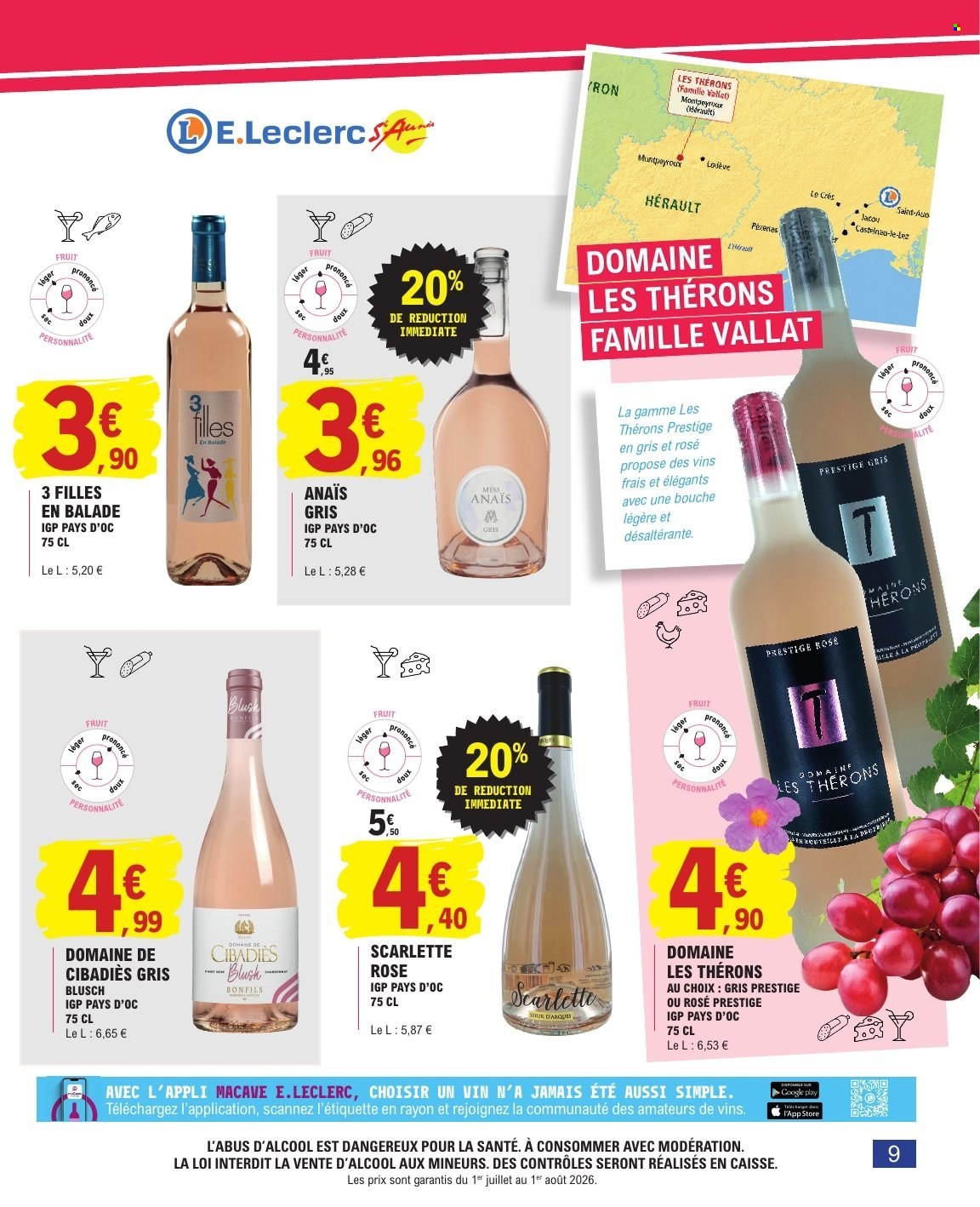 Catalogue E.Leclerc - 01.07.2026 - 01.08.2026. Page 9