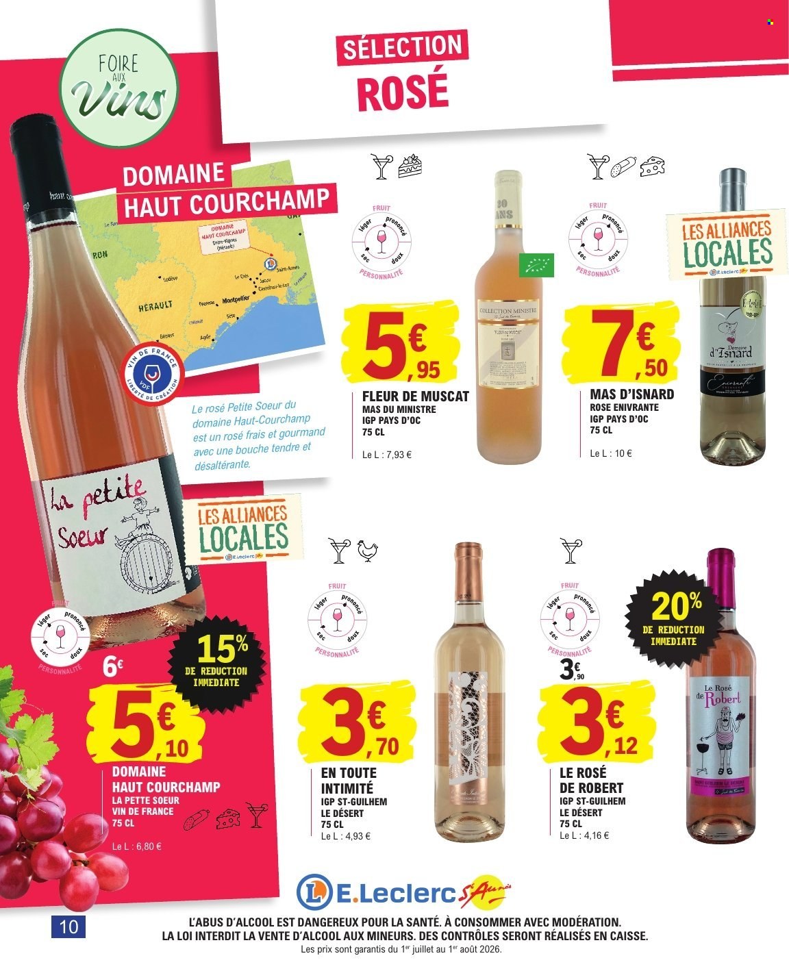 Catalogue E.Leclerc - 01.07.2026 - 01.08.2026. Page 10