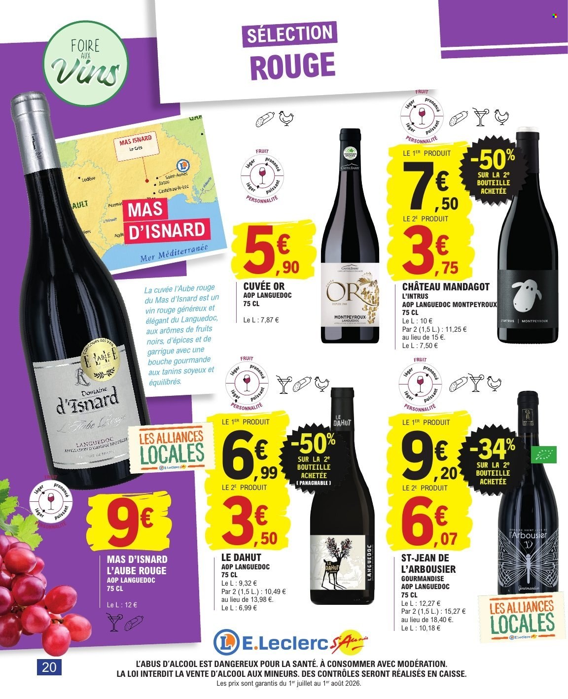 Catalogue E.Leclerc - 01.07.2026 - 01.08.2026. Page 20