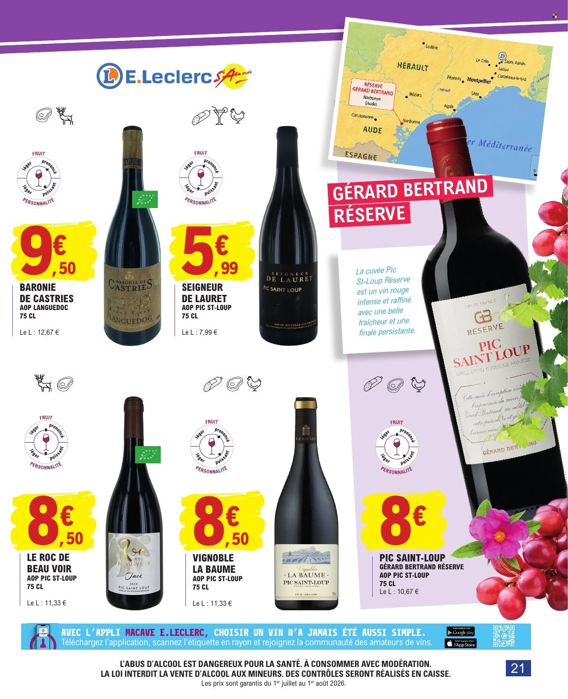 Catalogue E.Leclerc - 01.07.2026 - 01.08.2026. Page 21