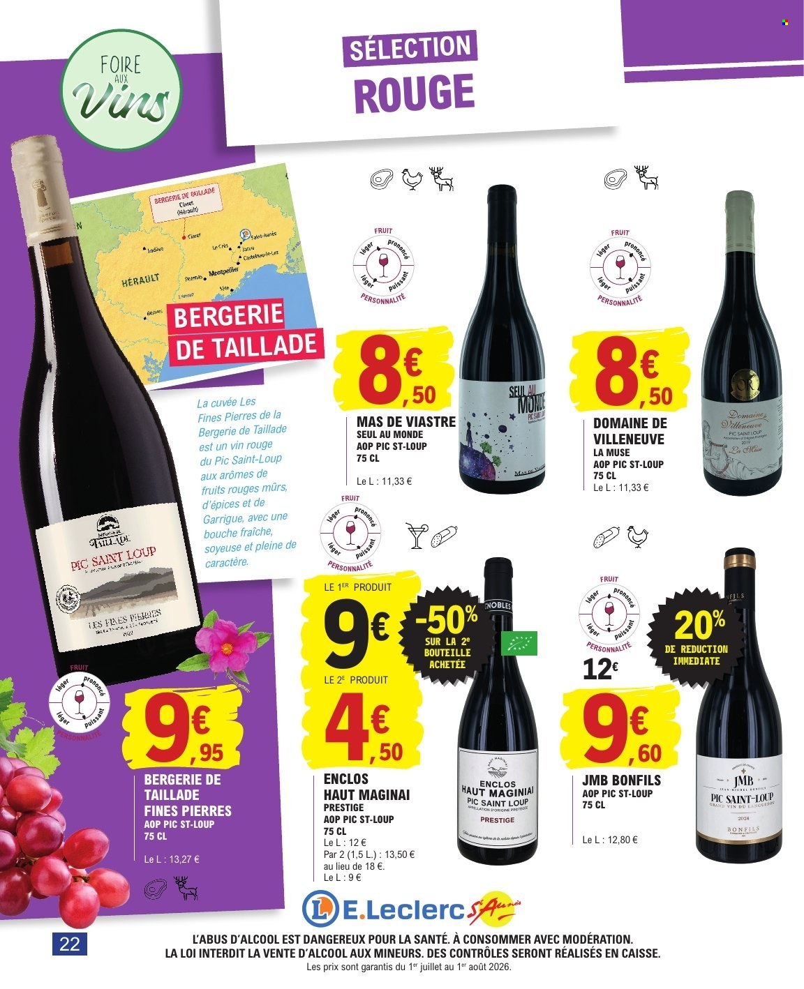 Catalogue E.Leclerc - 01.07.2026 - 01.08.2026. Page 22
