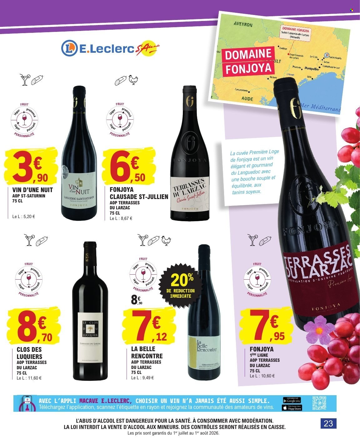 Catalogue E.Leclerc - 01.07.2026 - 01.08.2026. Page 23