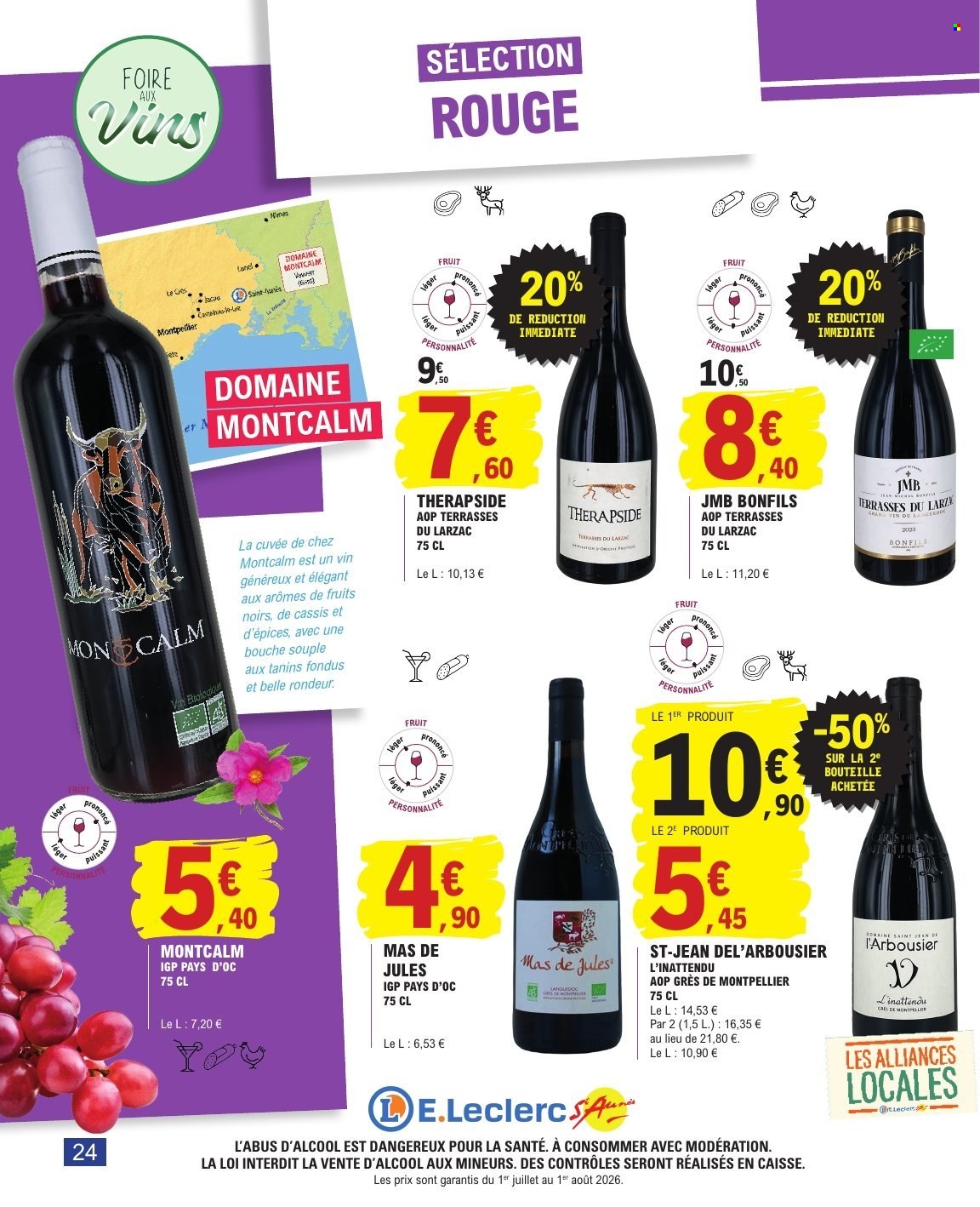 Catalogue E.Leclerc - 01.07.2026 - 01.08.2026. Page 24