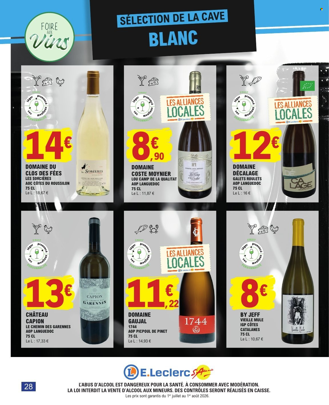 Catalogue E.Leclerc - 01.07.2026 - 01.08.2026. Page 28