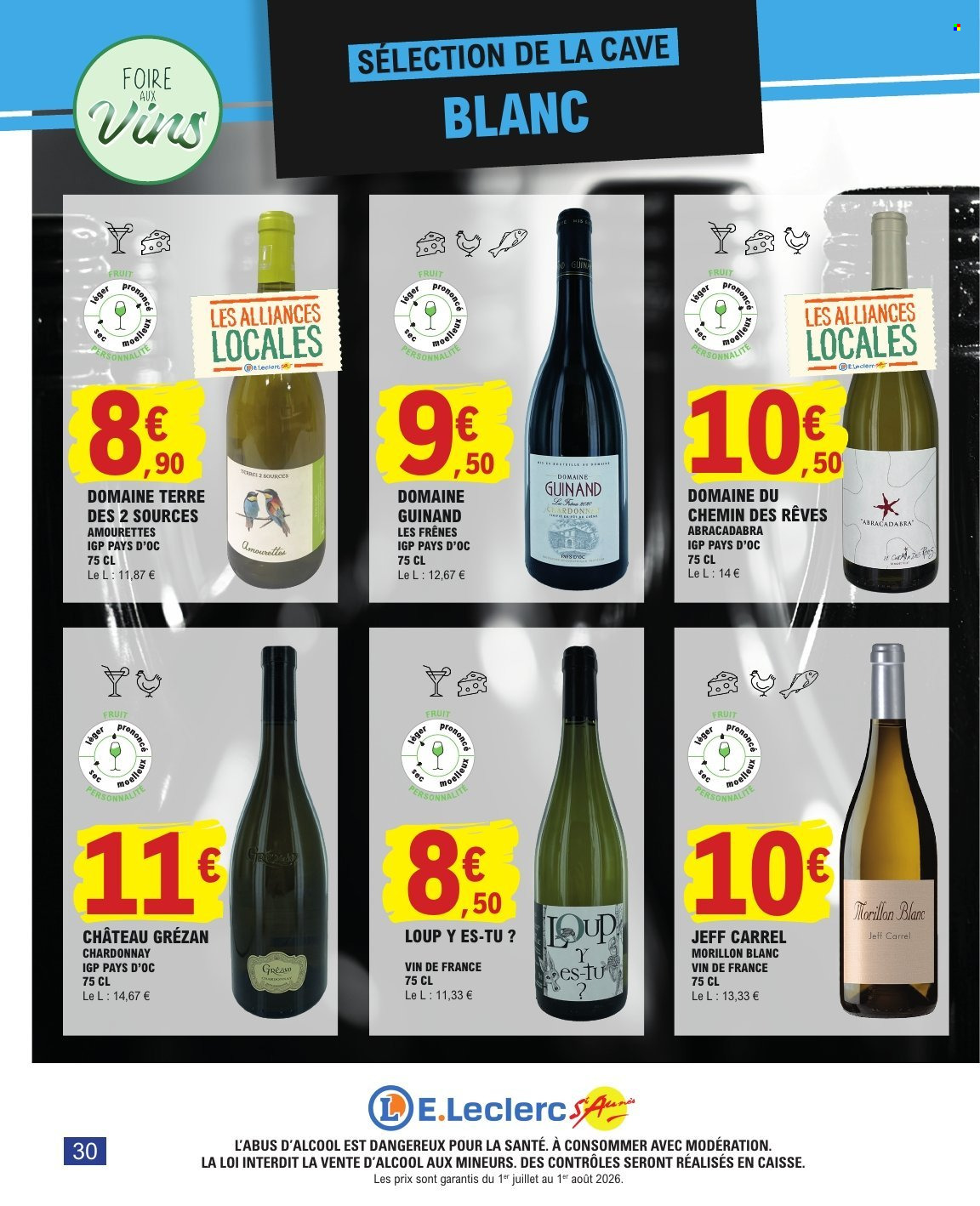 Catalogue E.Leclerc - 01.07.2026 - 01.08.2026. Page 30
