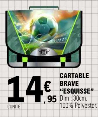 CARTABLE BRAVE “ESQUISSE”