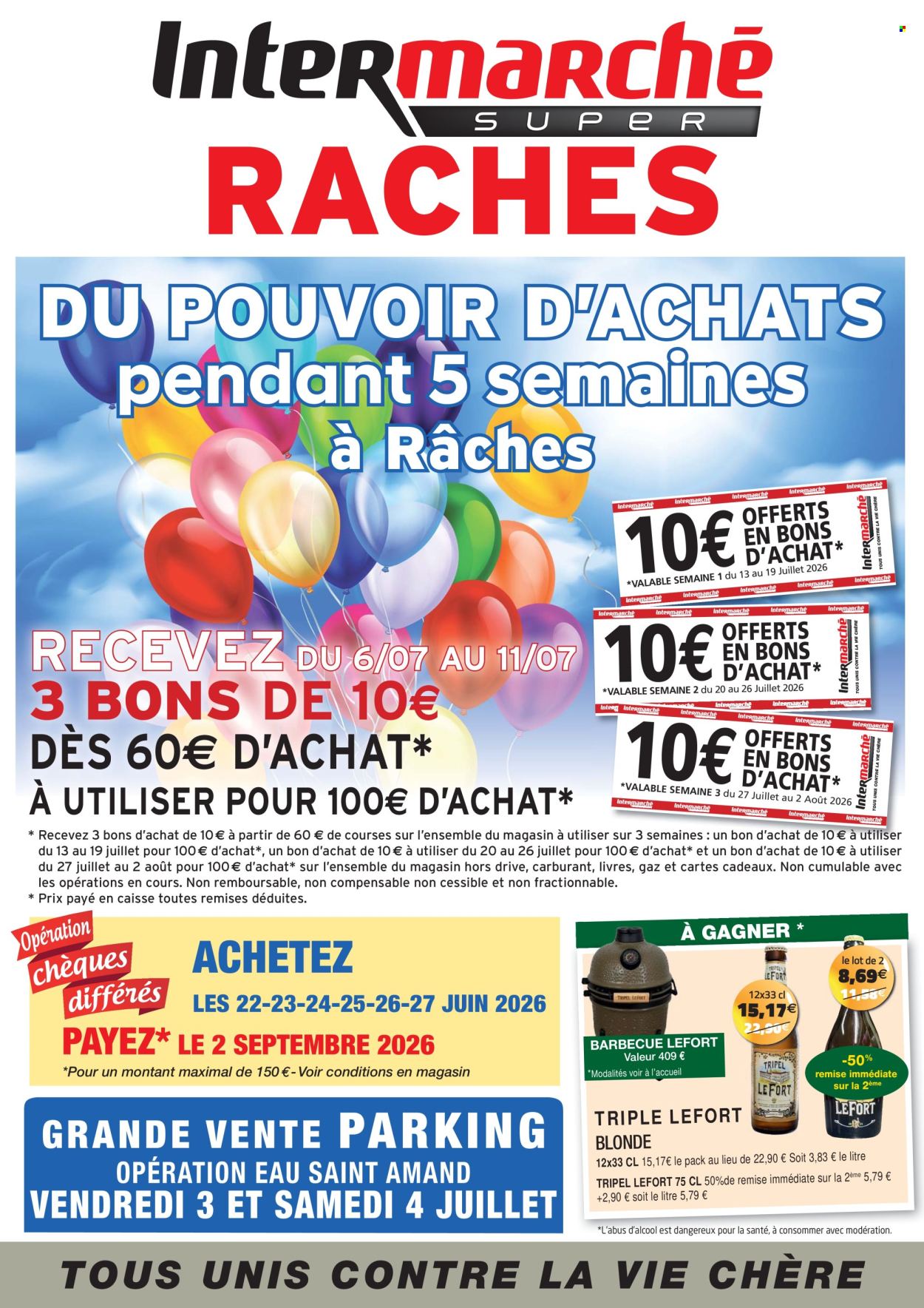 Catalogue Intermarché Super - 29.06.2026 - 05.07.2026. Page 1