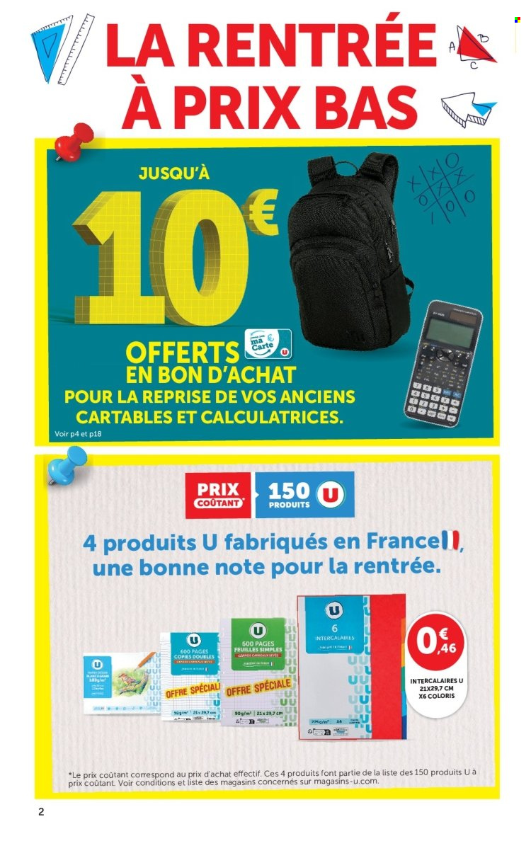 Catalogue SUPER U - 07.07.2026 - 09.08.2026. Page 2