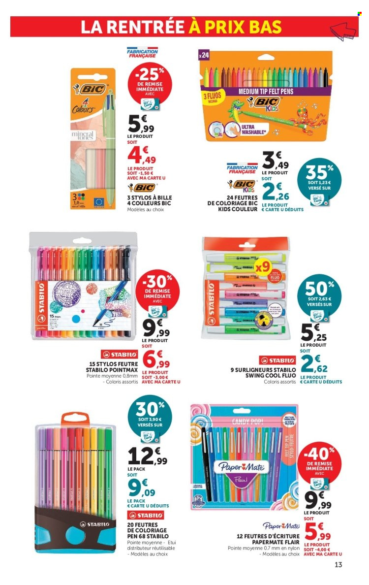 Catalogue SUPER U - 07.07.2026 - 09.08.2026. Page 13