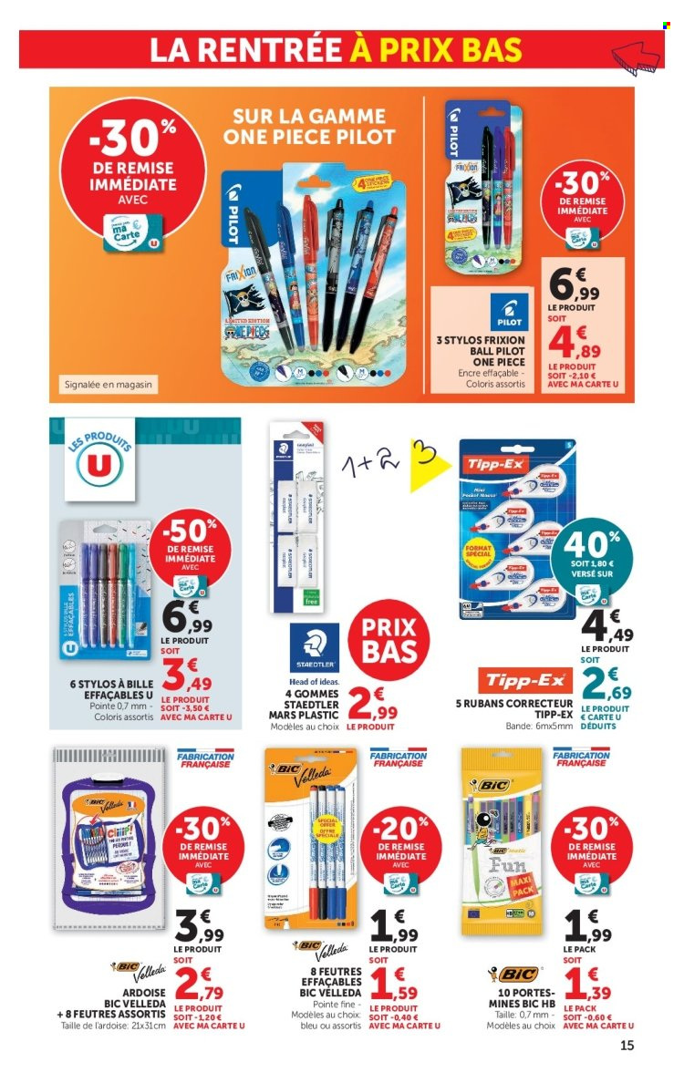 Catalogue SUPER U - 07.07.2026 - 09.08.2026. Page 15