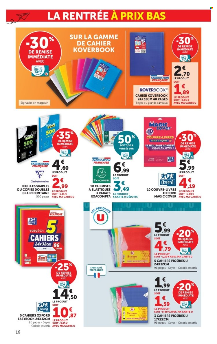 Catalogue SUPER U - 07.07.2026 - 09.08.2026. Page 16
