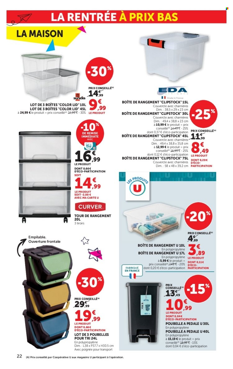 Catalogue SUPER U - 07.07.2026 - 09.08.2026. Page 22