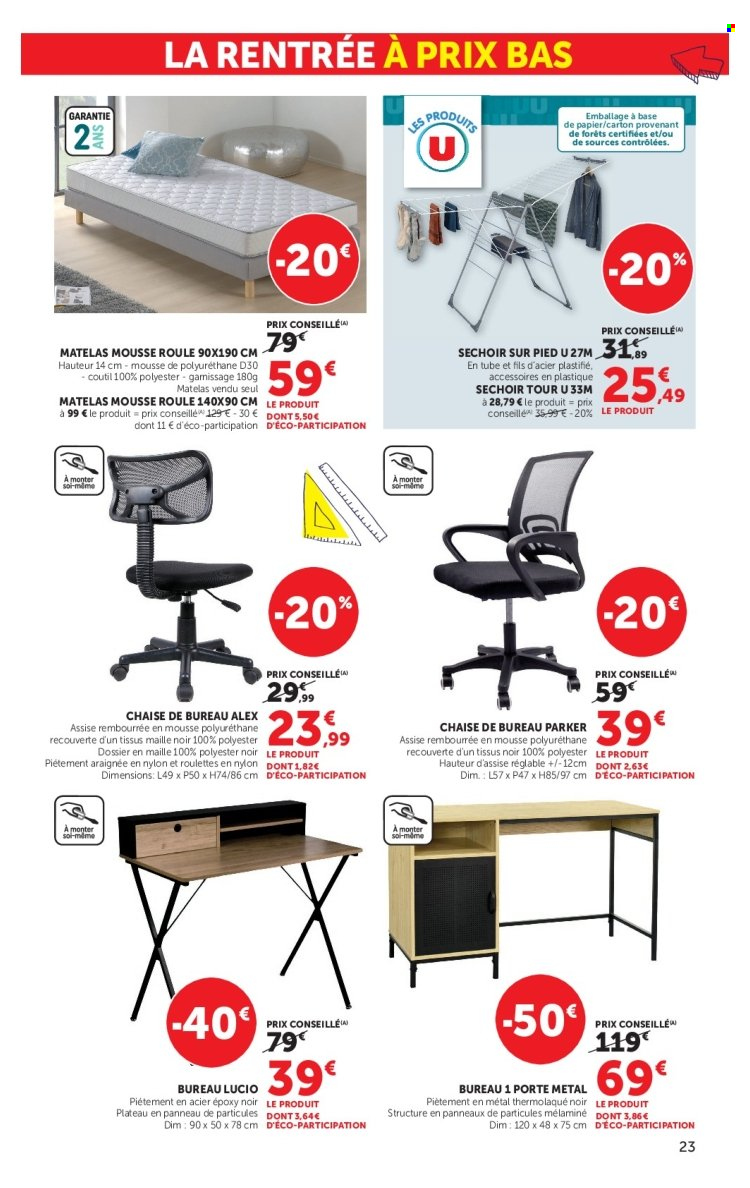 Catalogue SUPER U - 07.07.2026 - 09.08.2026. Page 23