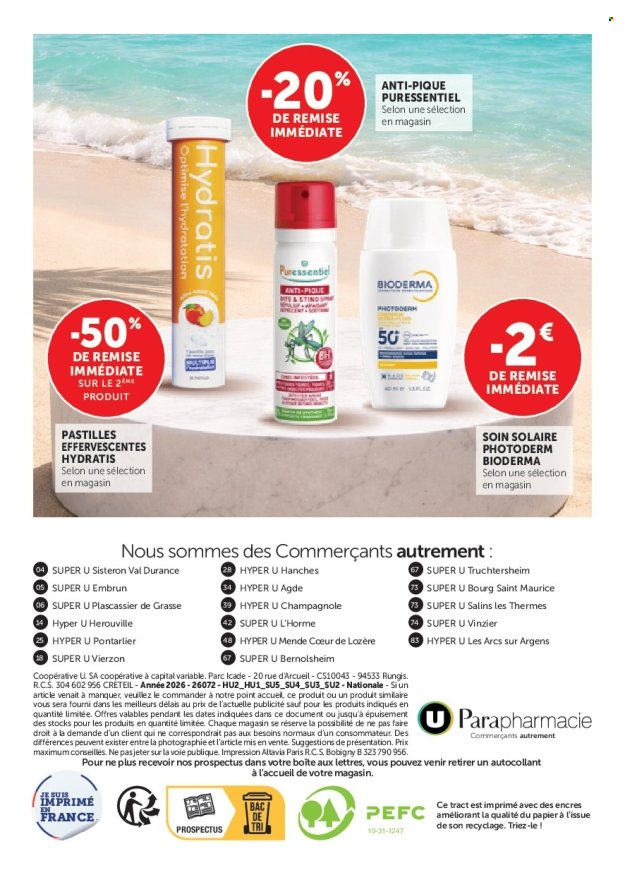 Catalogue Magasins U - 07.07.2026 - 25.07.2026. Page 6