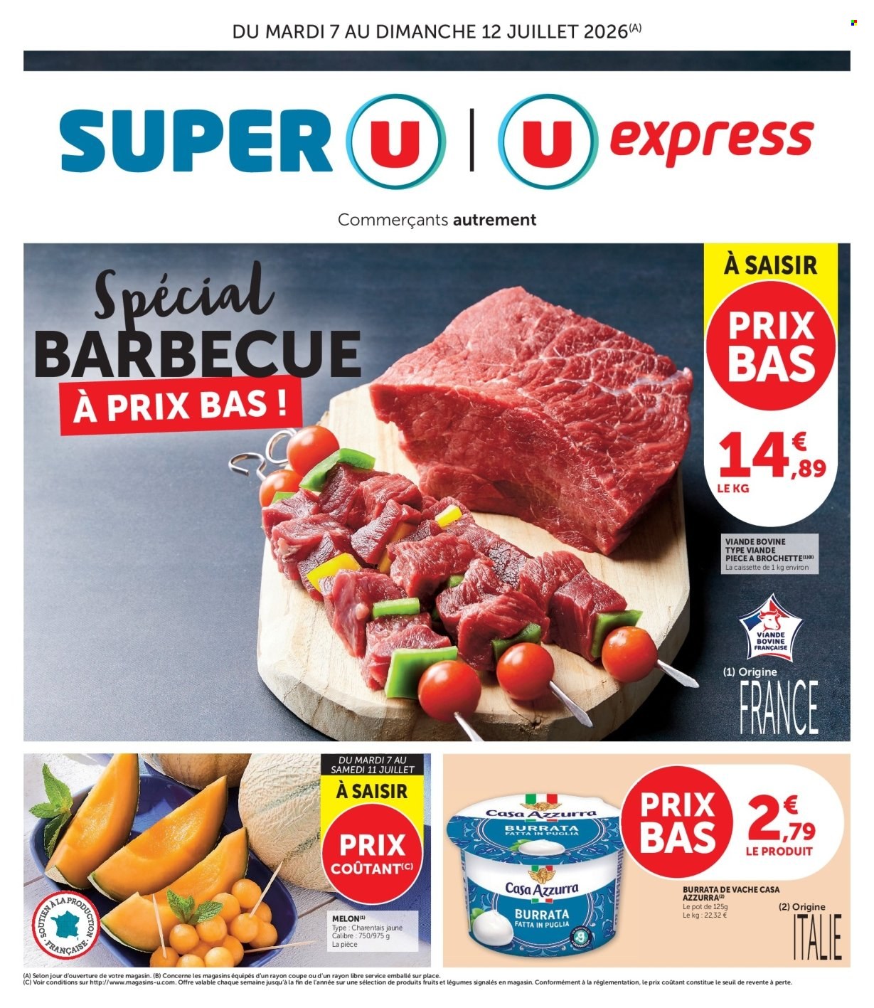 Catalogue Magasins U - 07.07.2026 - 12.07.2026. Page 1