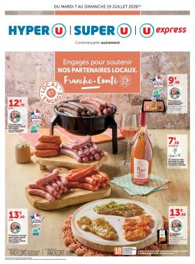 Magasins U - Engagés pour soutenir nos partenaires locaux Franche Comté