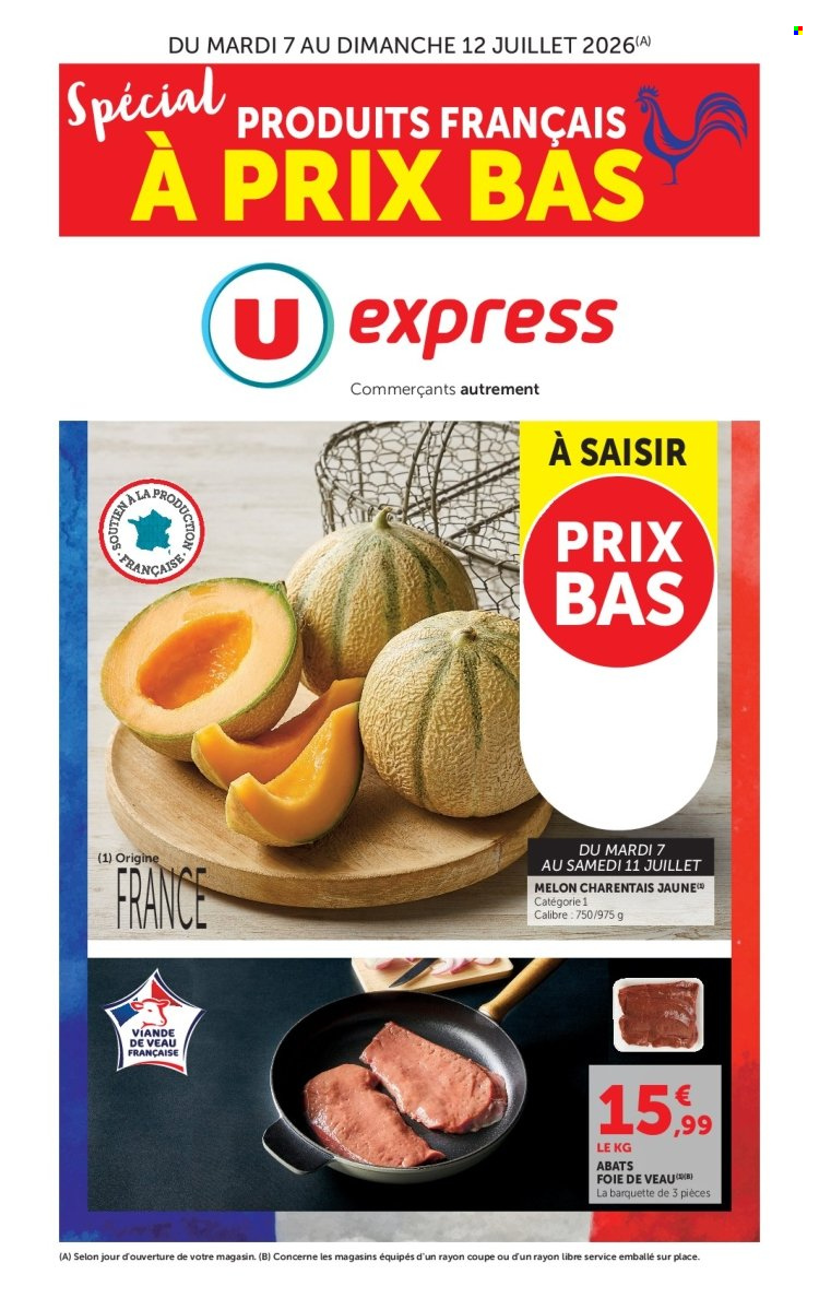 Catalogue U express - 07.07.2026 - 12.07.2026. Page 1