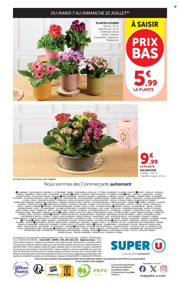 Catalogue SUPER U - 07.07.2026 - 12.07.2026. Page 10