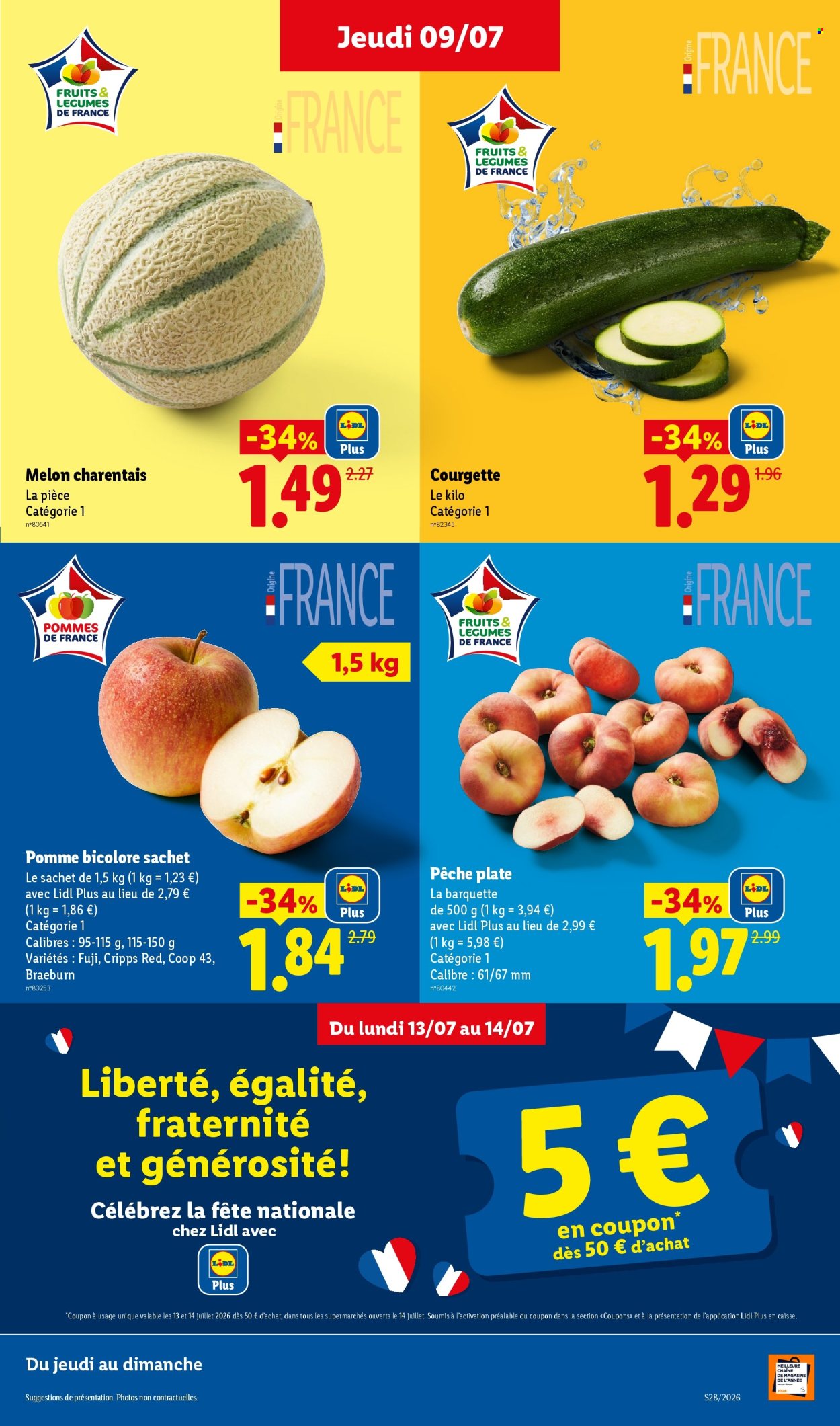 Catalogue Lidl - 09.07.2026 - 15.07.2026. Page 3