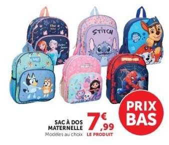 SAC À DOS MATERNELLE