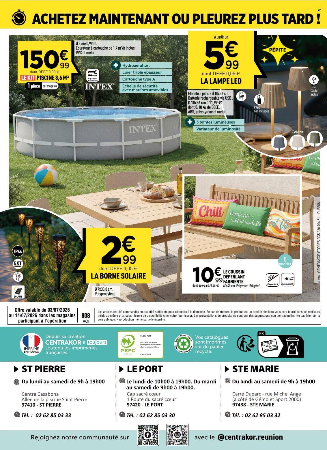 Catalogue Centrakor - 03.07.2026 - 14.07.2026. Page 8