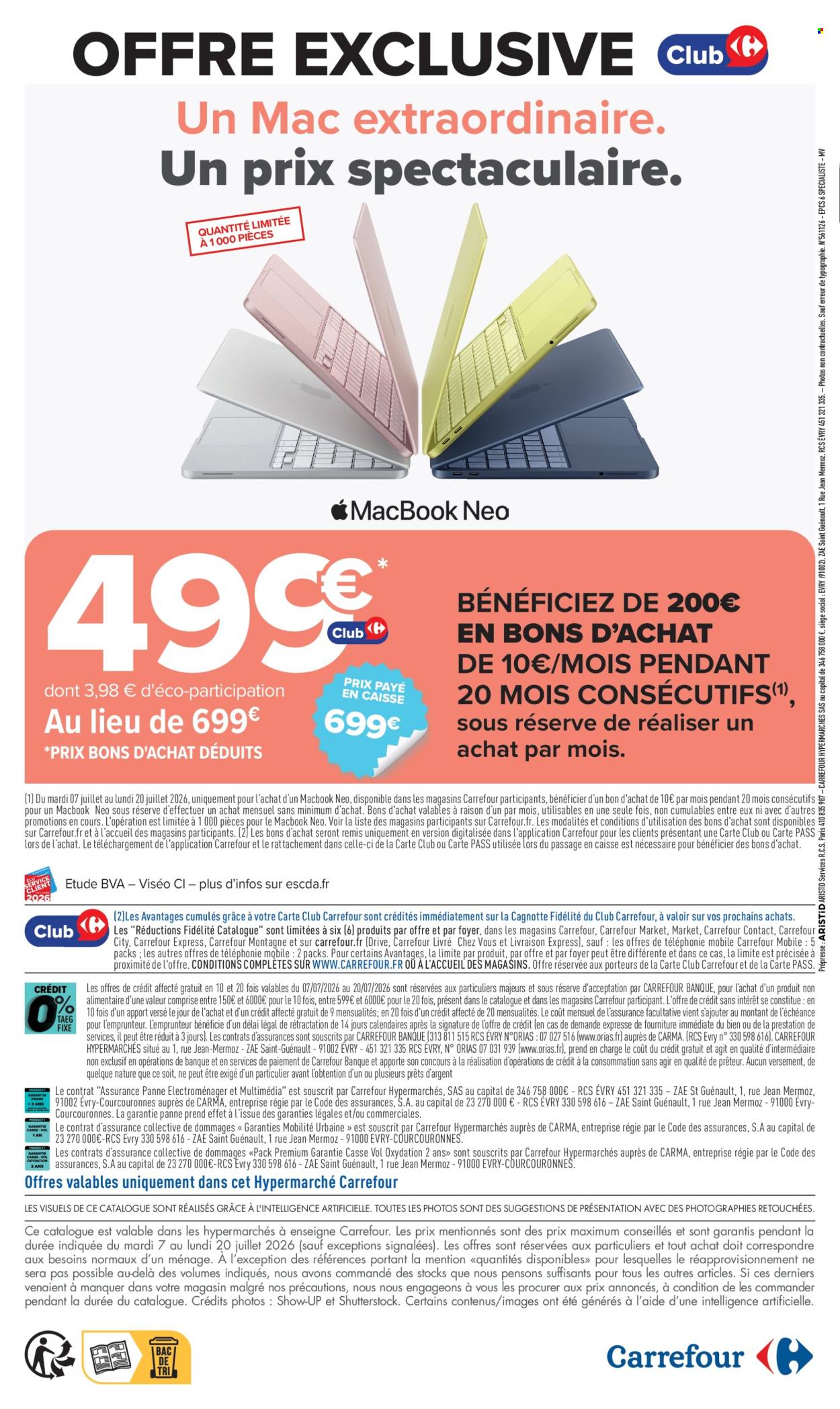 Catalogue Carrefour Hypermarchés - 07.07.2026 - 20.07.2026. Page 22