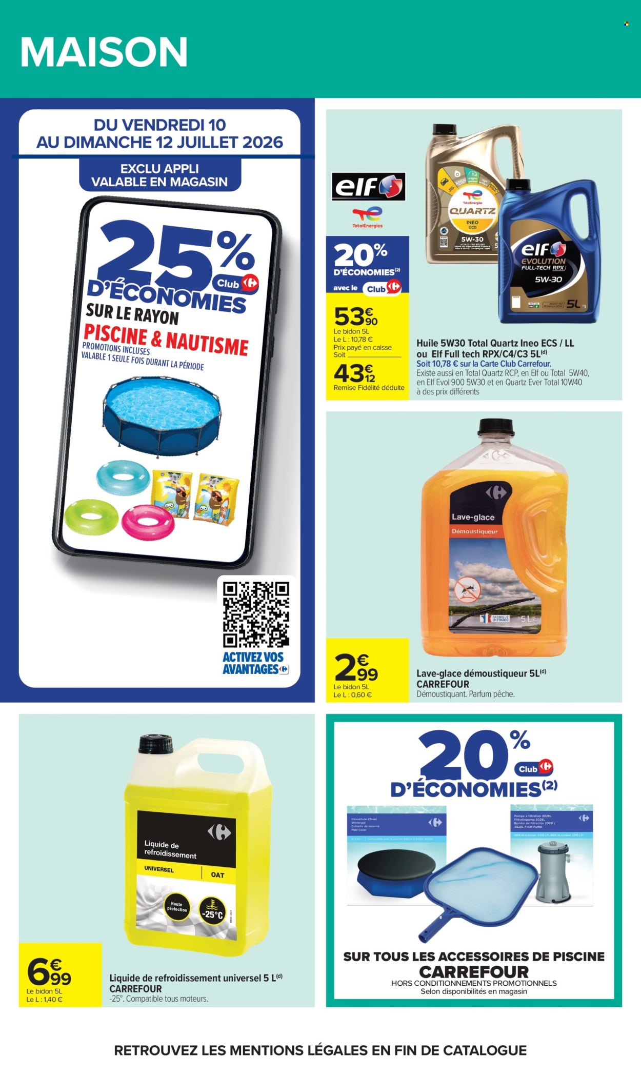 Catalogue Carrefour Hypermarchés - 07.07.2026 - 20.07.2026. Page 73