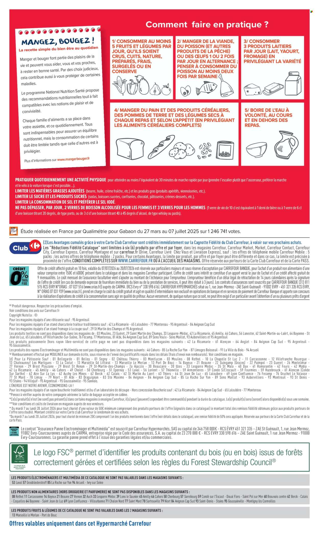 Catalogue Carrefour Hypermarchés - 07.07.2026 - 20.07.2026. Page 91