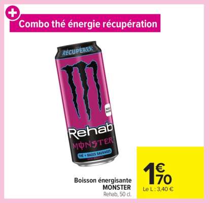 Boisson Energisante Monster