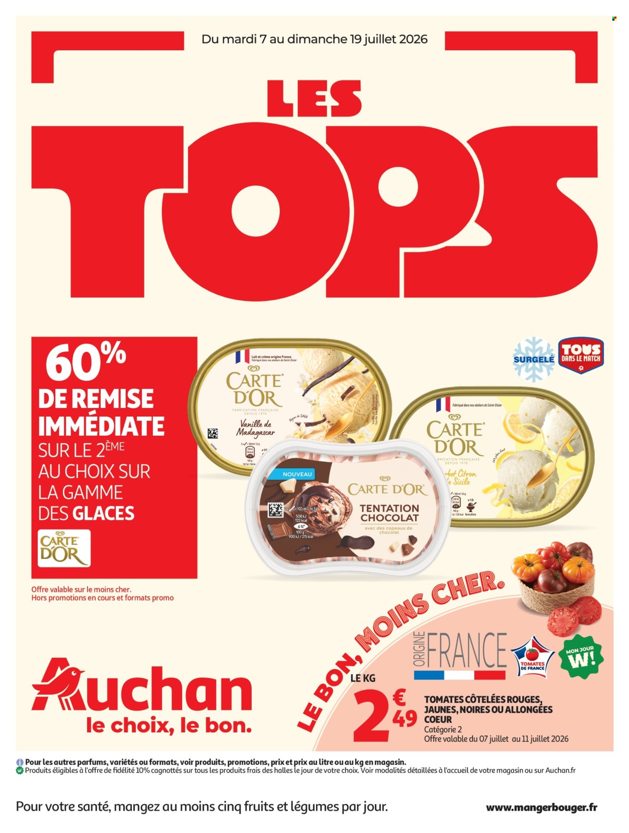Catalogue Auchan - 07.07.2026 - 19.07.2026. Page 1