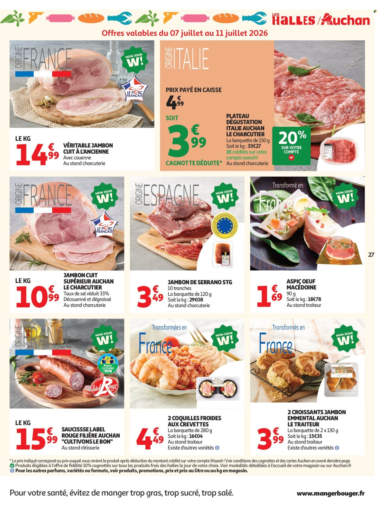 Catalogue Auchan - 07.07.2026 - 19.07.2026. Page 27