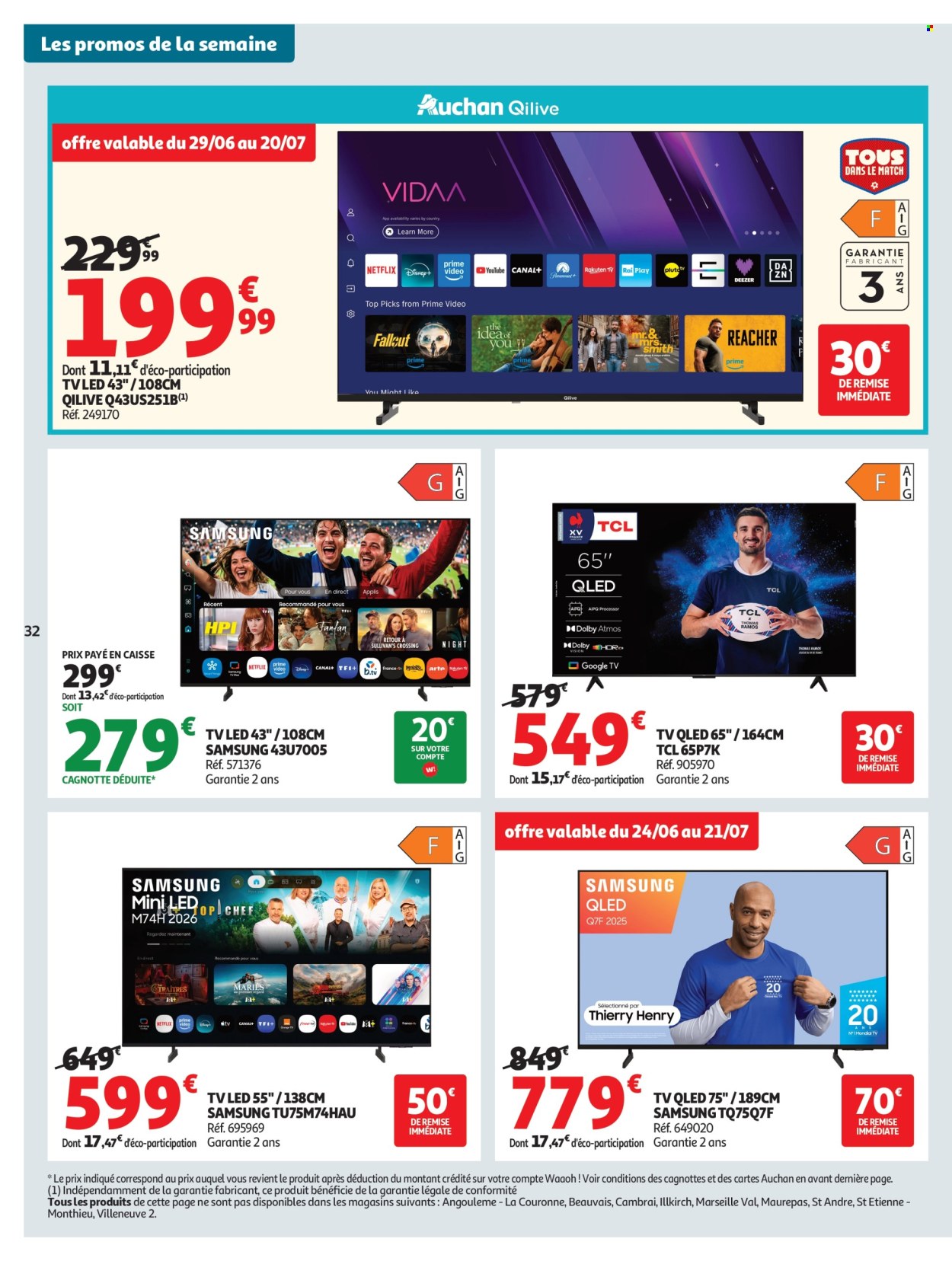 Catalogue Auchan - 07.07.2026 - 19.07.2026. Page 32