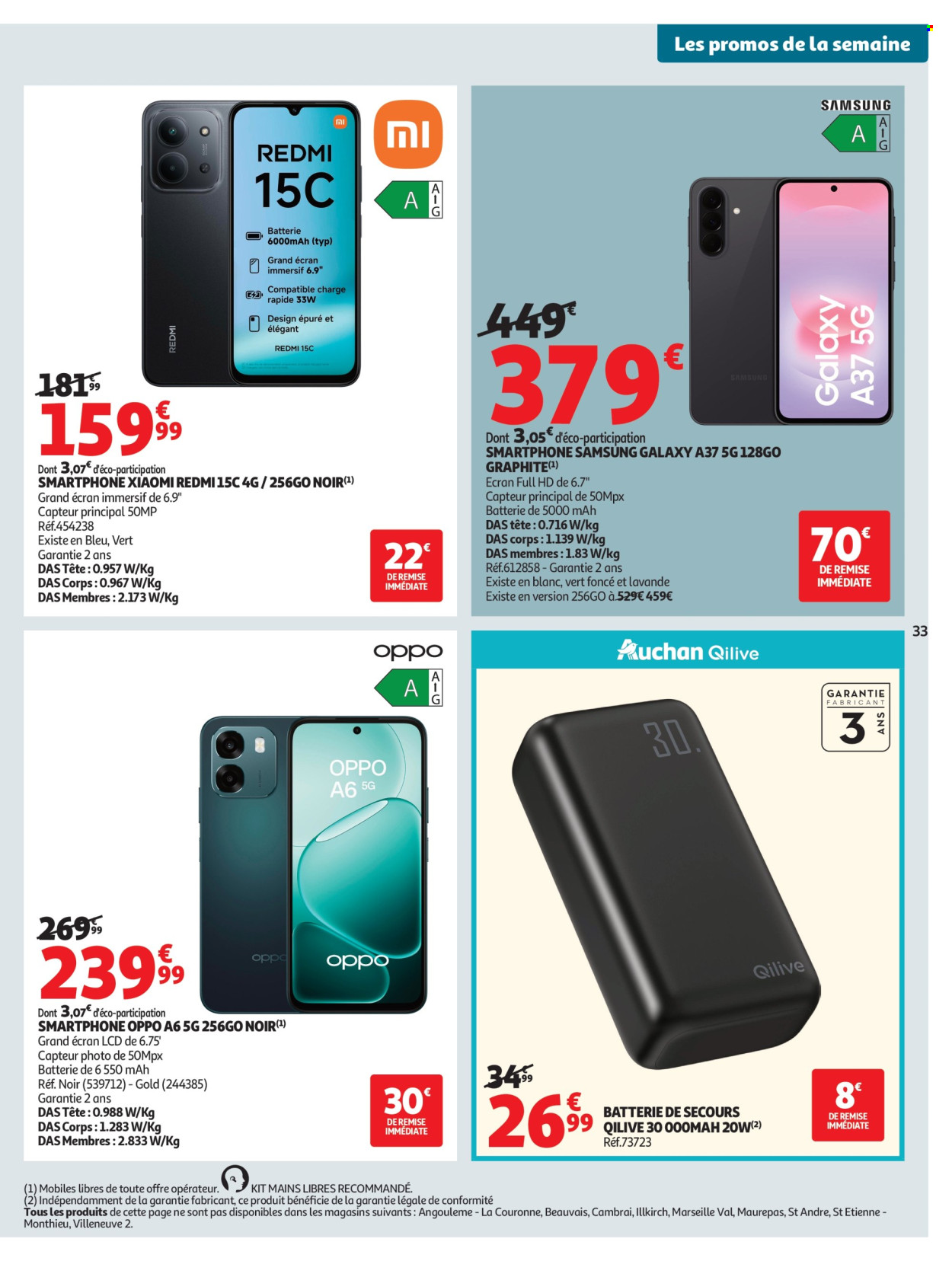 Catalogue Auchan - 07.07.2026 - 19.07.2026. Page 33