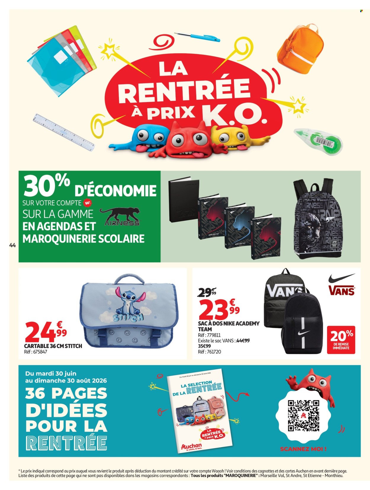 Catalogue Auchan - 07.07.2026 - 19.07.2026. Page 44