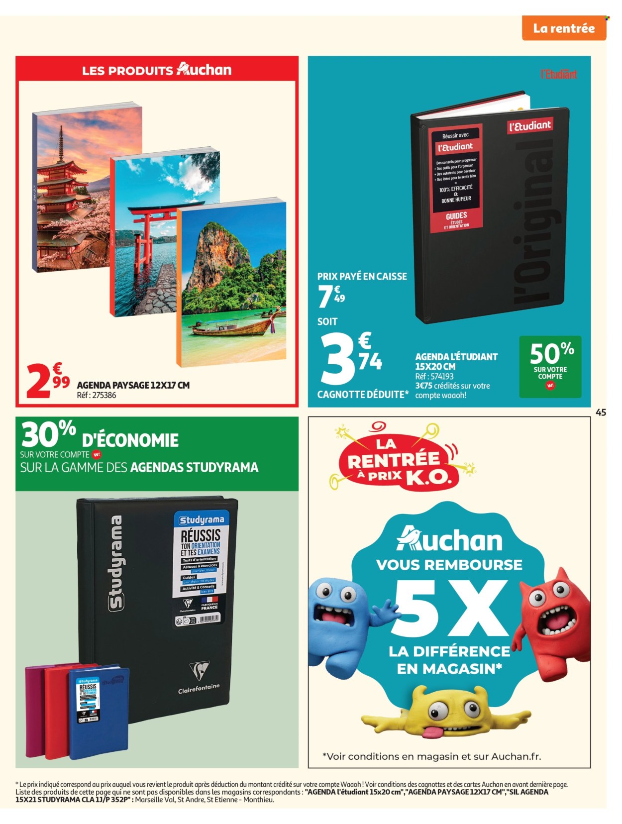 Catalogue Auchan - 07.07.2026 - 19.07.2026. Page 45