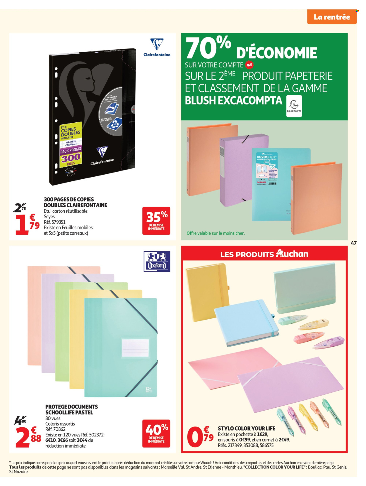 Catalogue Auchan - 07.07.2026 - 19.07.2026. Page 47
