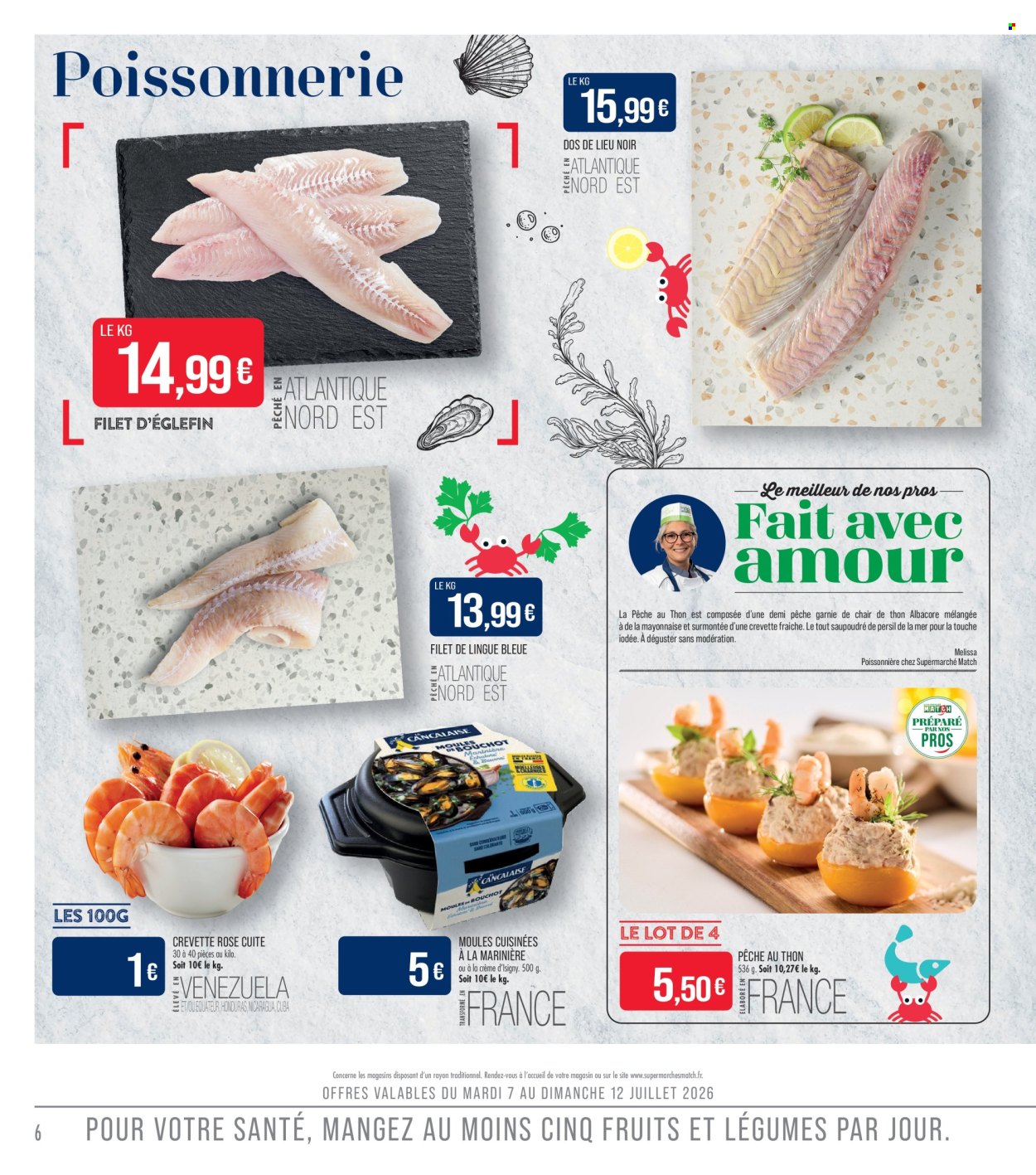 Catalogue Supermarché Match - 07.07.2026 - 19.07.2026. Page 6