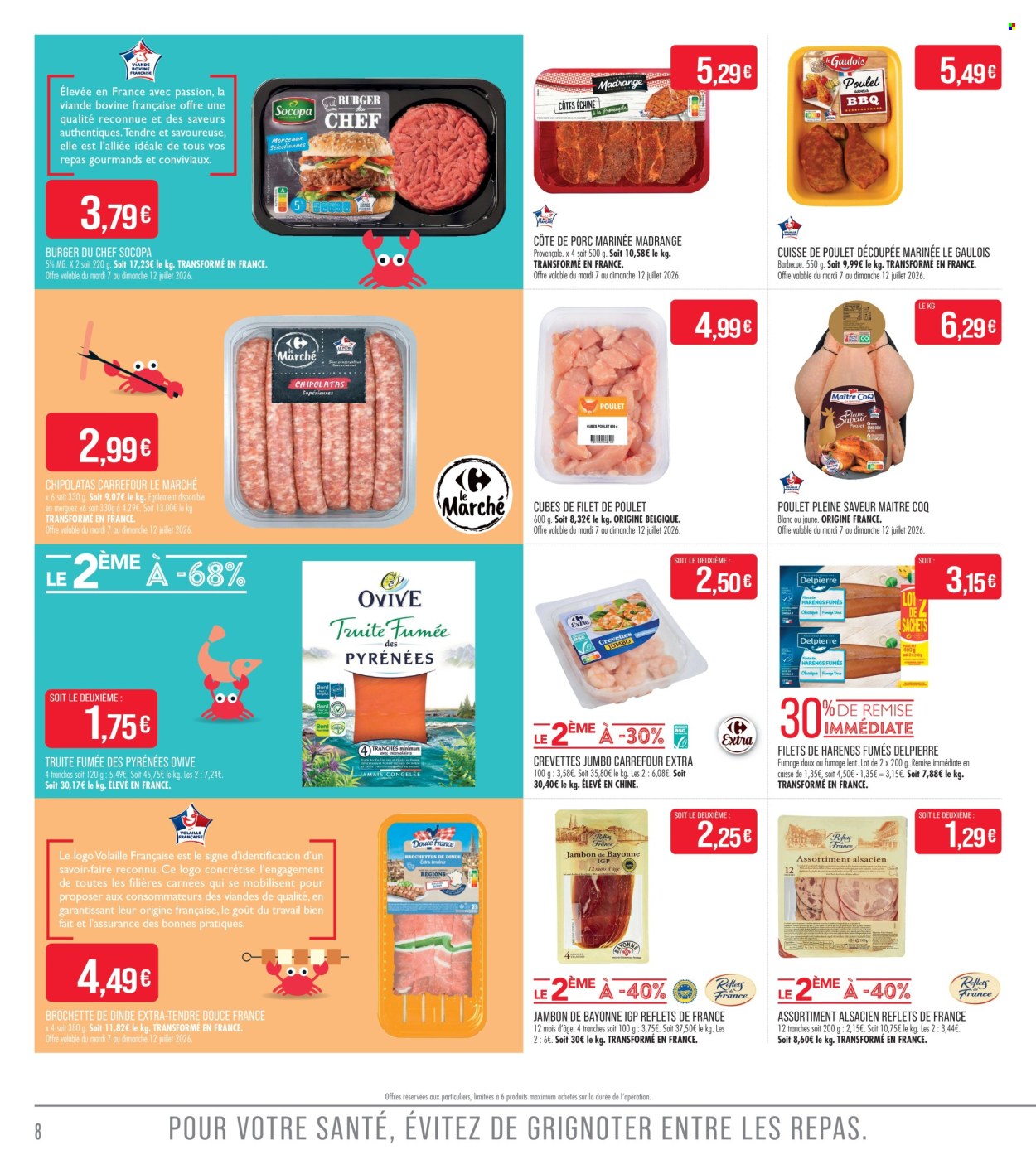 Catalogue Supermarché Match - 07.07.2026 - 19.07.2026. Page 8