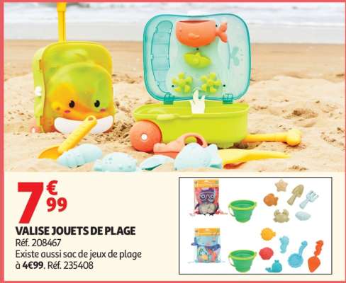 VALISE JOUETS DE PLAGE