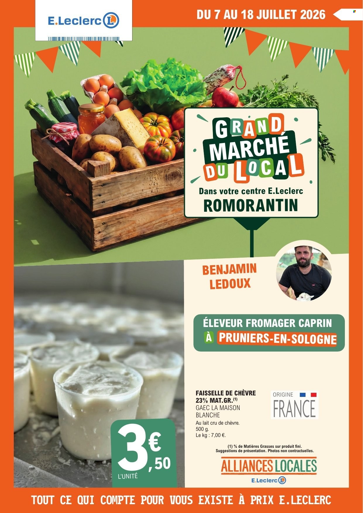 Catalogue E.Leclerc - 06.07.2026 - 18.07.2026. Page 1