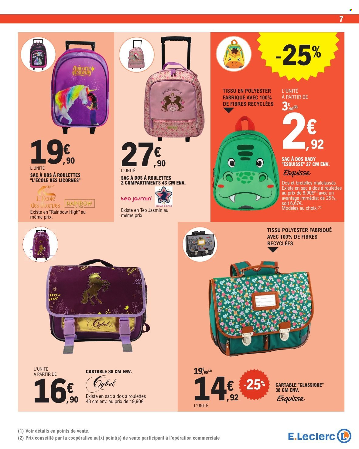 Catalogue E.Leclerc - 07.07.2026 - 18.07.2026. Page 7