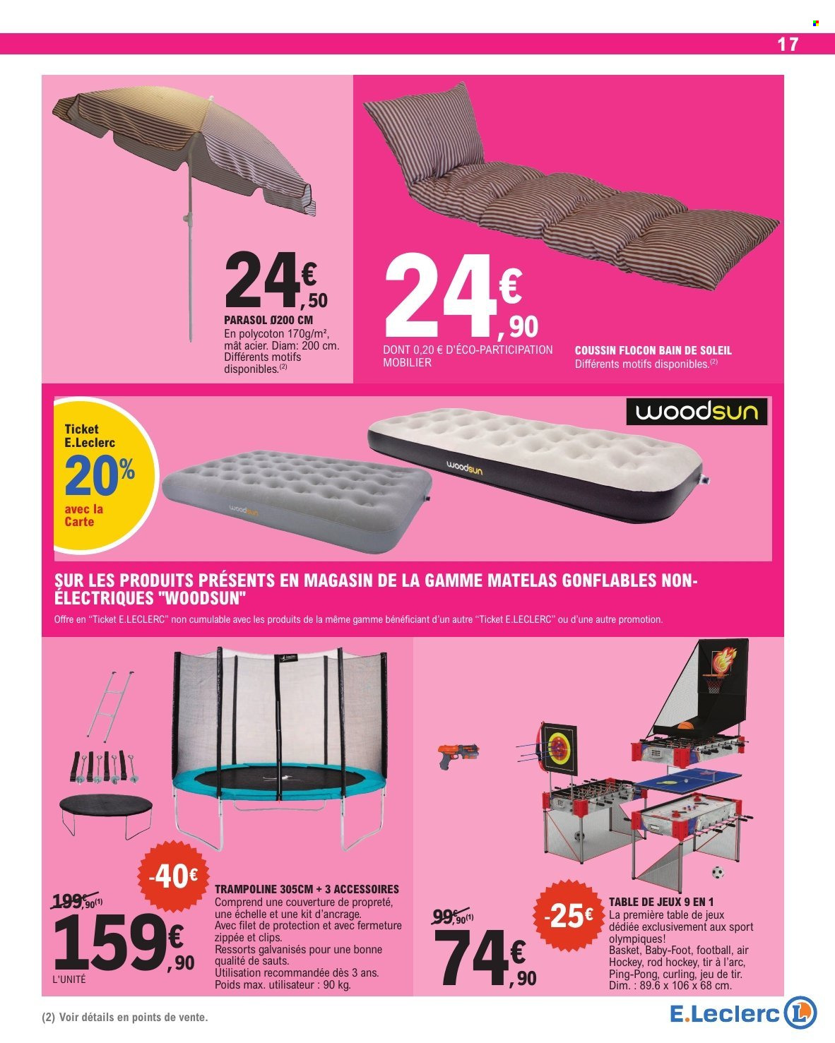 Catalogue E.Leclerc - 07.07.2026 - 18.07.2026. Page 17