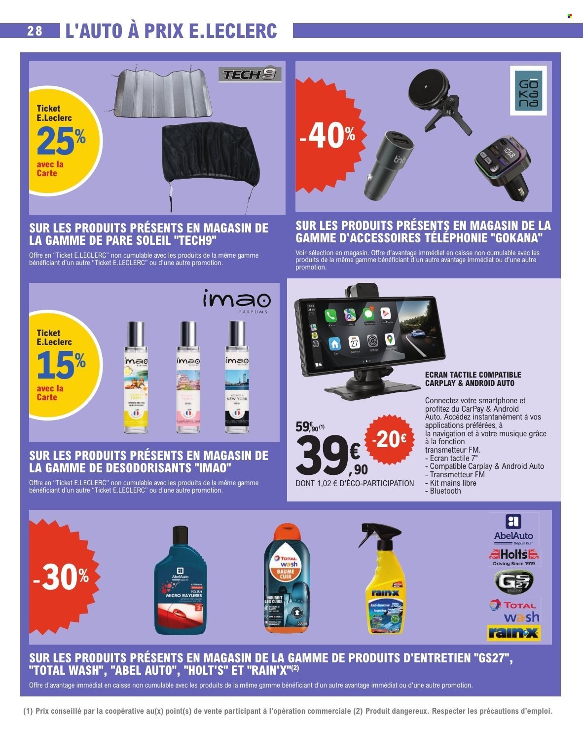 Catalogue E.Leclerc - 07.07.2026 - 18.07.2026. Page 28