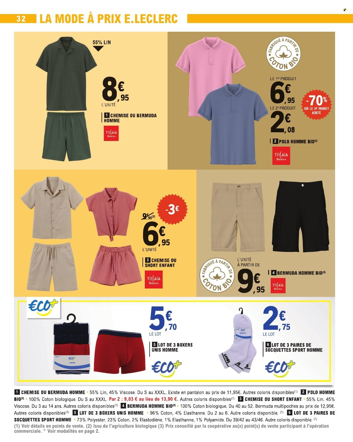 Catalogue E.Leclerc - 07.07.2026 - 18.07.2026. Page 32