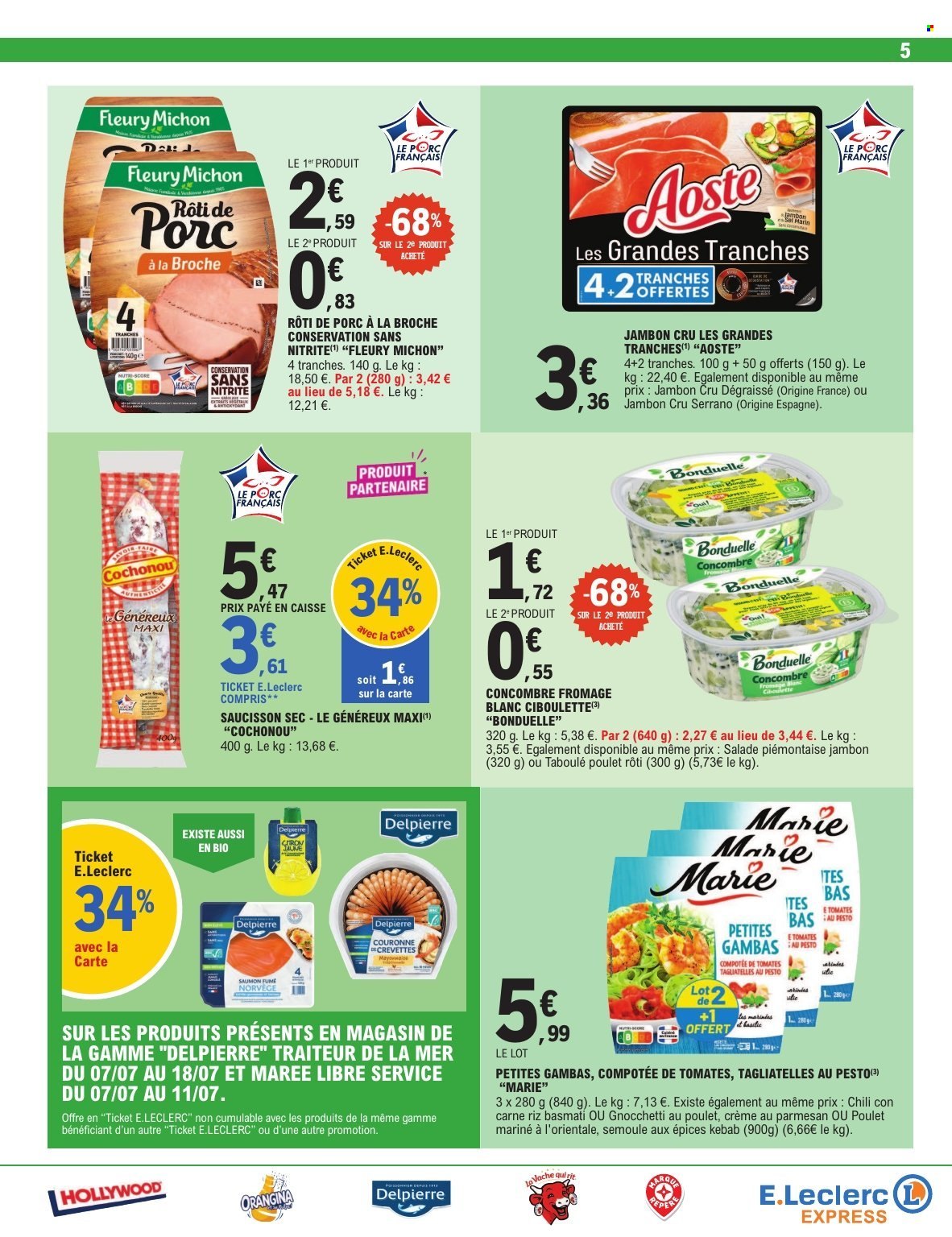 Catalogue E.Leclerc - 07.07.2026 - 18.07.2026. Page 5