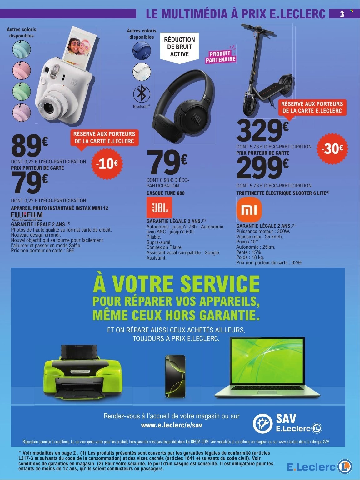 Catalogue E.Leclerc - 07.07.2026 - 18.07.2026. Page 3
