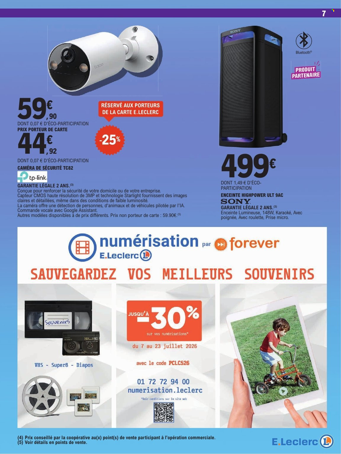 Catalogue E.Leclerc - 07.07.2026 - 18.07.2026. Page 7