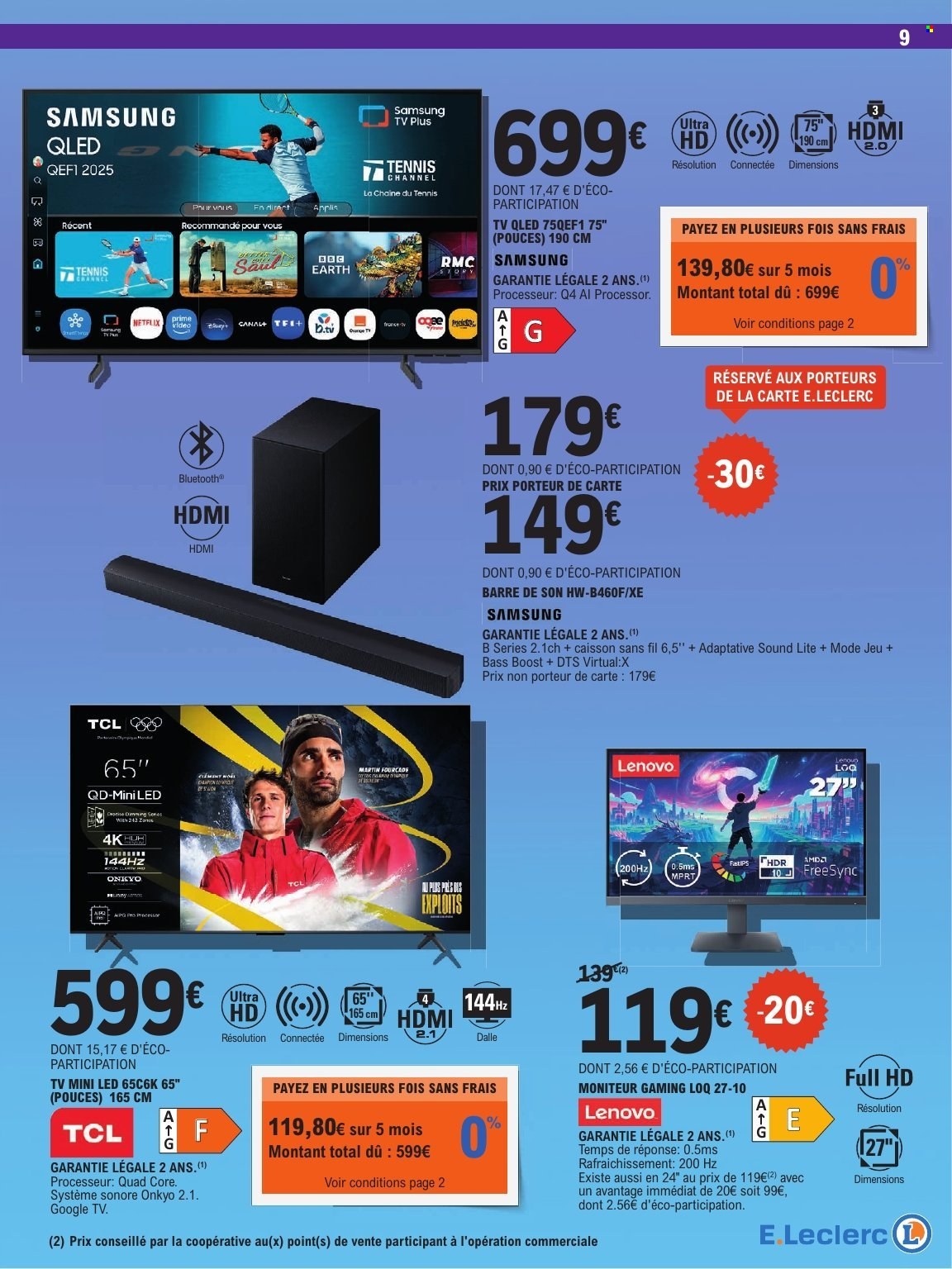 Catalogue E.Leclerc - 07.07.2026 - 18.07.2026. Page 9