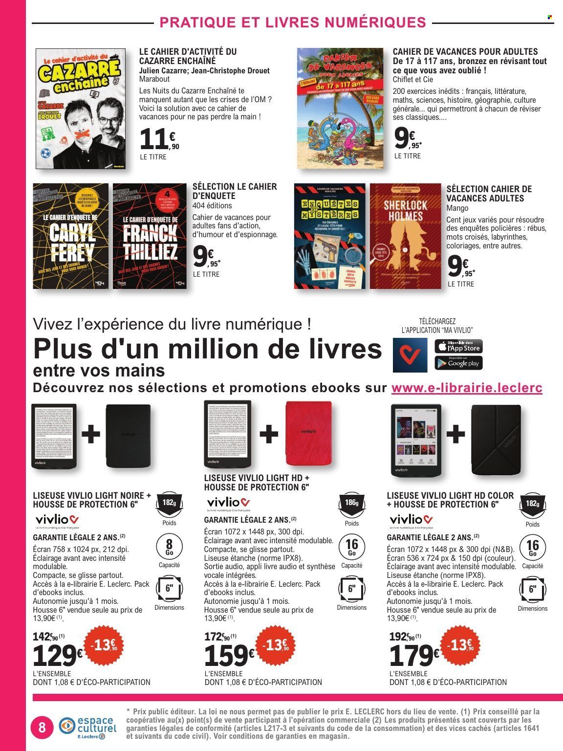 Catalogue E.Leclerc - 07.07.2026 - 25.07.2026. Page 8