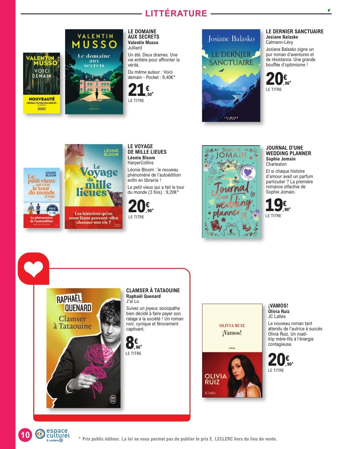Catalogue E.Leclerc - 07.07.2026 - 25.07.2026. Page 10
